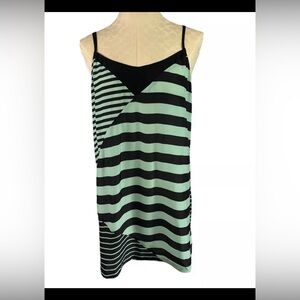 Anthropologie Silence + Noise Urban Outfitters sz S black slip dress camisole